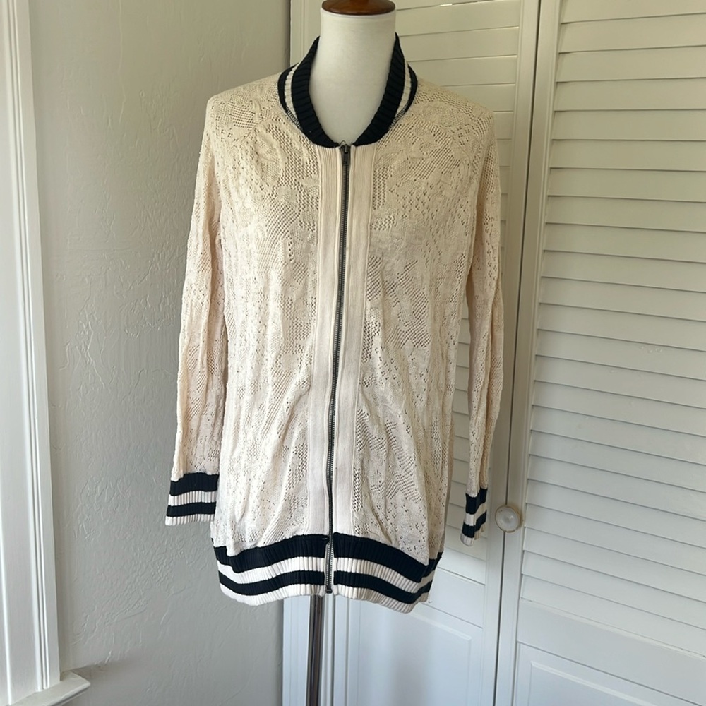 Free People Zip-up Sweater